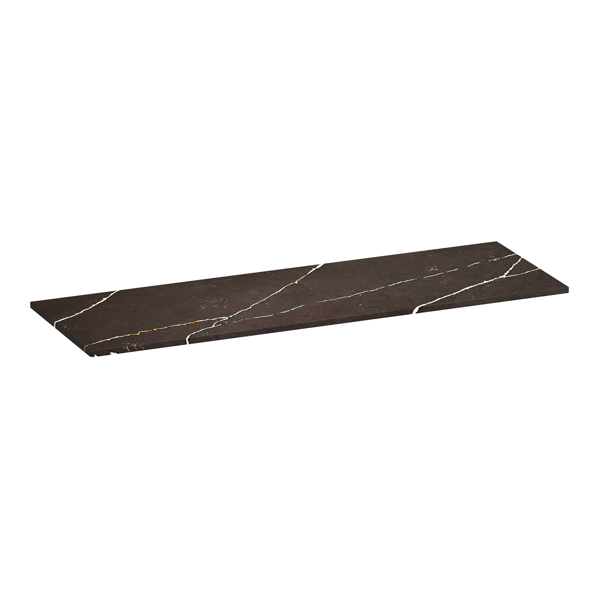 Brauer Mirage toppaneel marmerlook 140cm copper brown