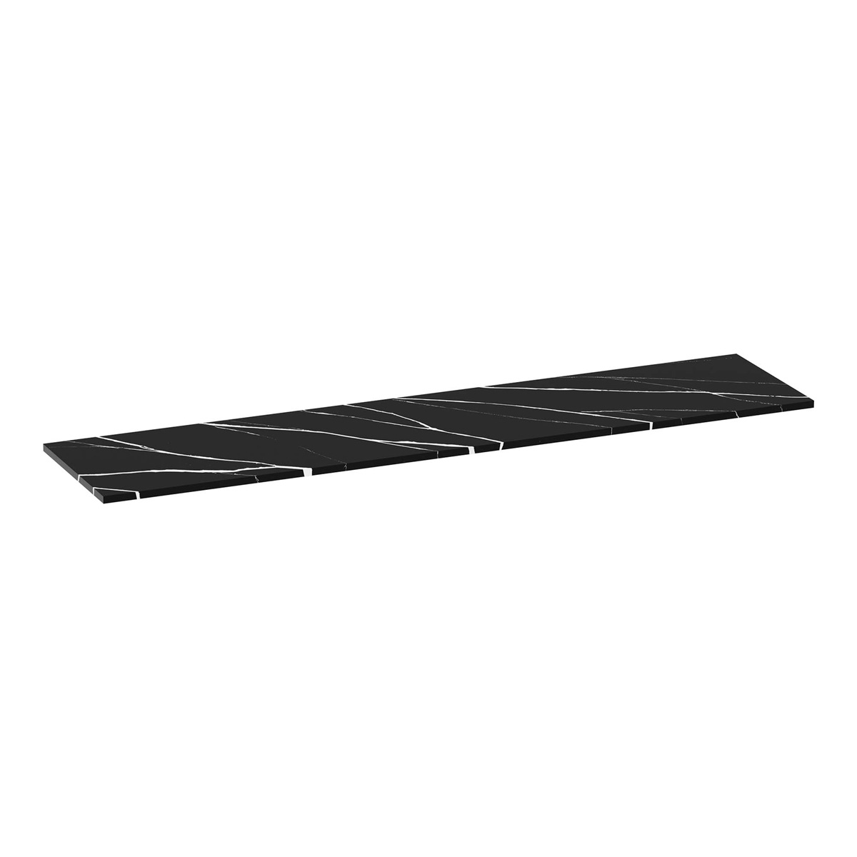 Brauer Mirage toppaneel marmerlook 200cm nero marquina