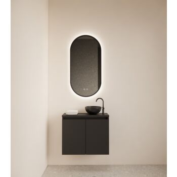 Gliss Design Echo toiletmeubel 60cm zwart mat