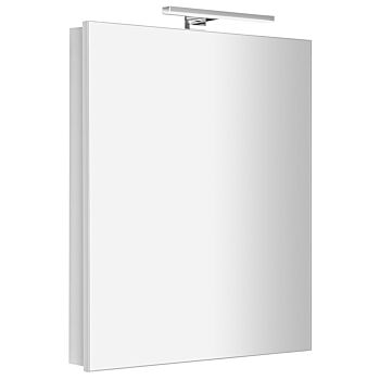 Sapho Greta spiegelkast met LED-verlichting 60x70cm wit mat