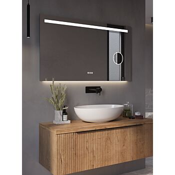 Thebalux M24 spiegel 140x70cm met verlichting, verwarming en vergrootspiegel