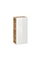 Product afbeelding van: Comad Aruba White 830 FSC kolomkast 75x35cm eiken/wit