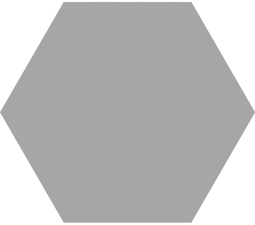 Tegelsample: Jabo Hexagon Timeless vloertegel grey 15x17